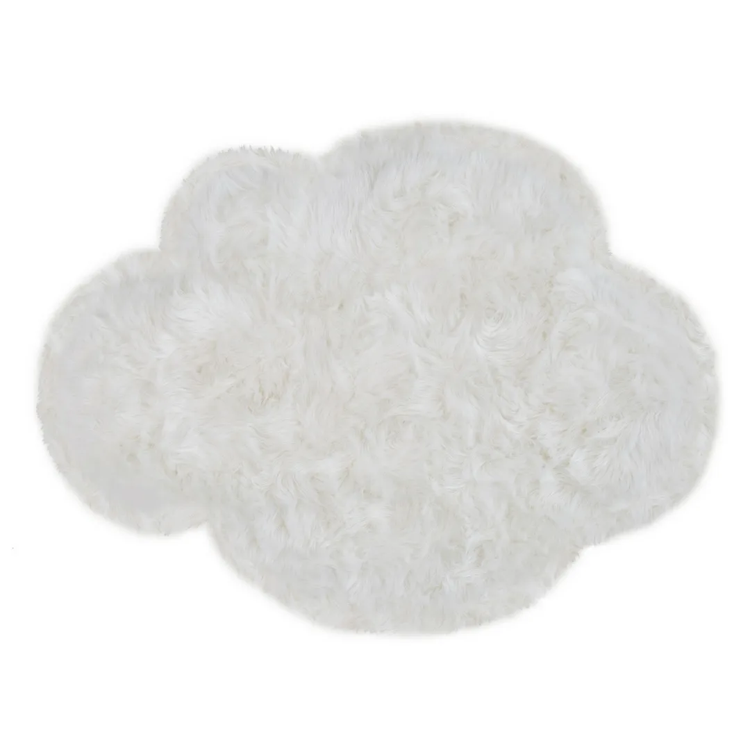 Faux Sheepskin Cloud Rug