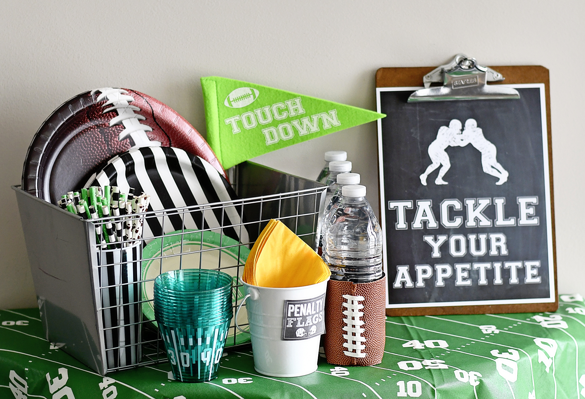 Tackle your Appetite on Game Day!