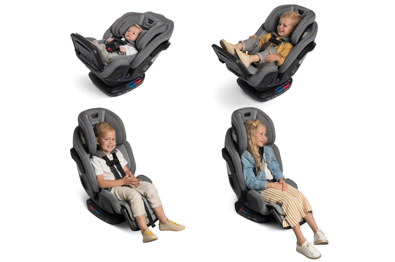 Nuna Exec Convertible Carseat Transitions to a Seatbelt Positioning Booster