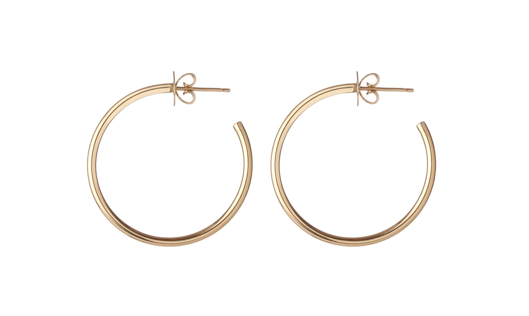 Jennifer Fisher Gold Hoops