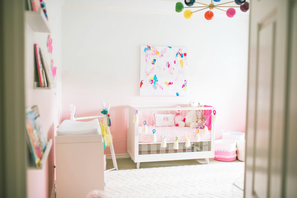 Pink Rainbow Nursery - Project Nursery