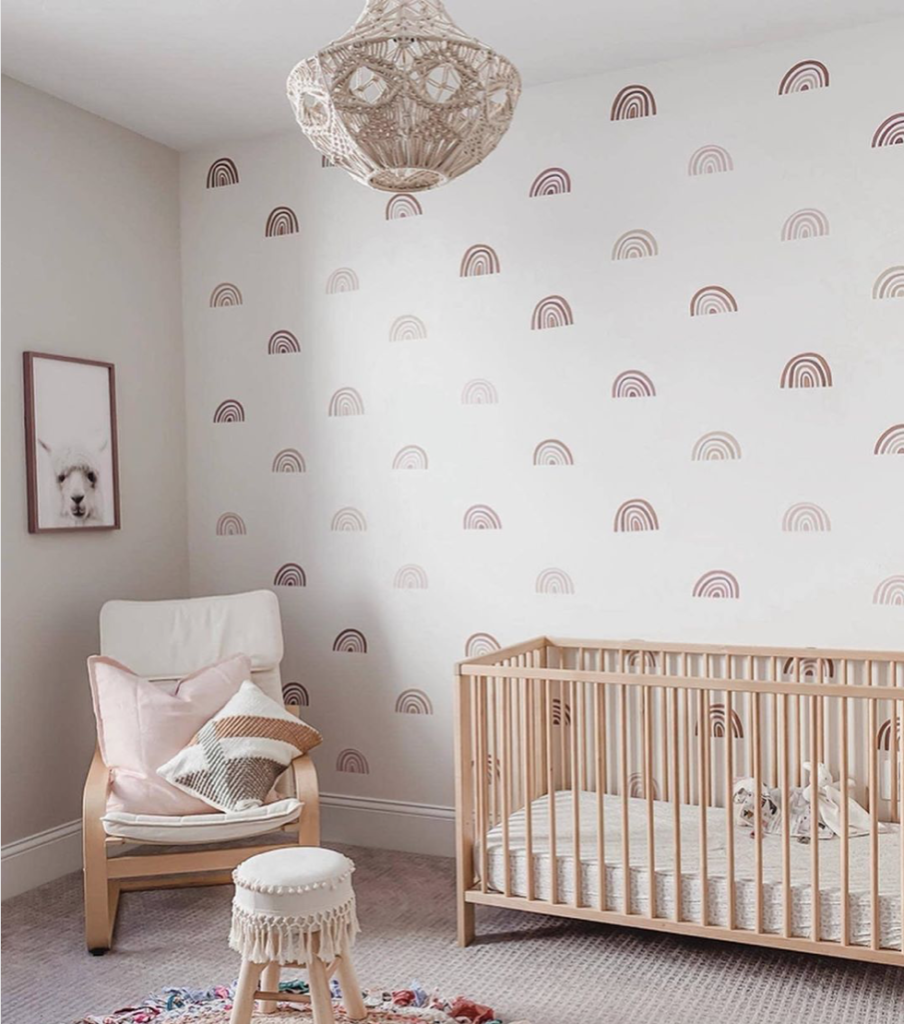 rainbow baby room ideas