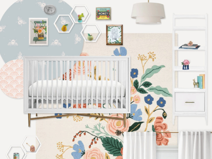 Bee-themed Nursery Design