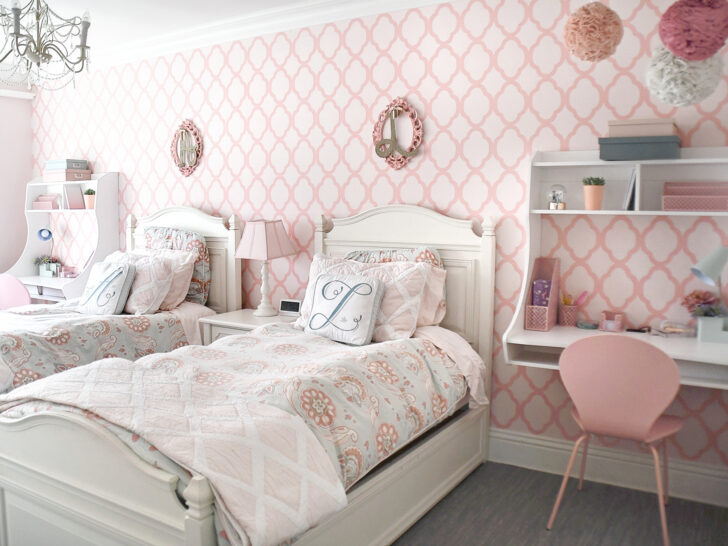 Small Space Shared Girls Room