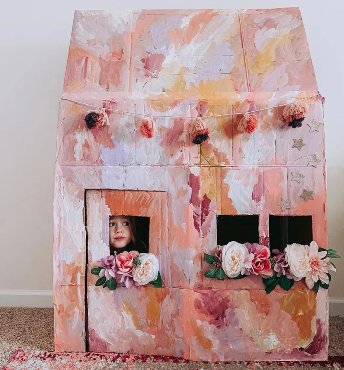 Cardboard Box Play House