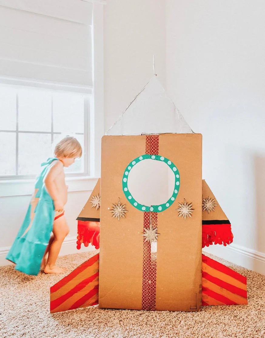 Cardboard Box Spaceship