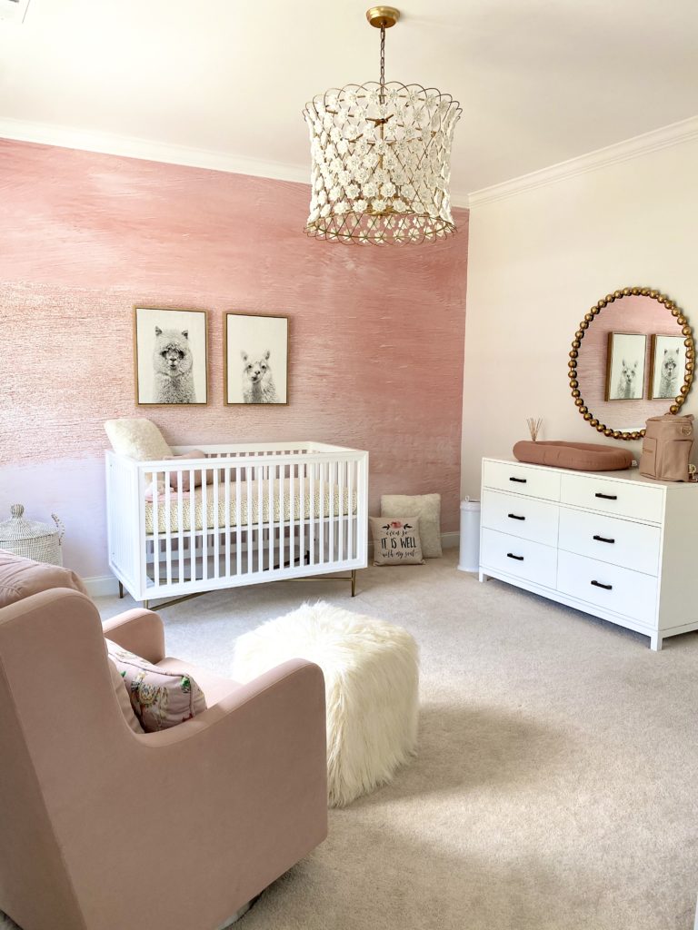 Blush Llama Nursery - Project Nursery