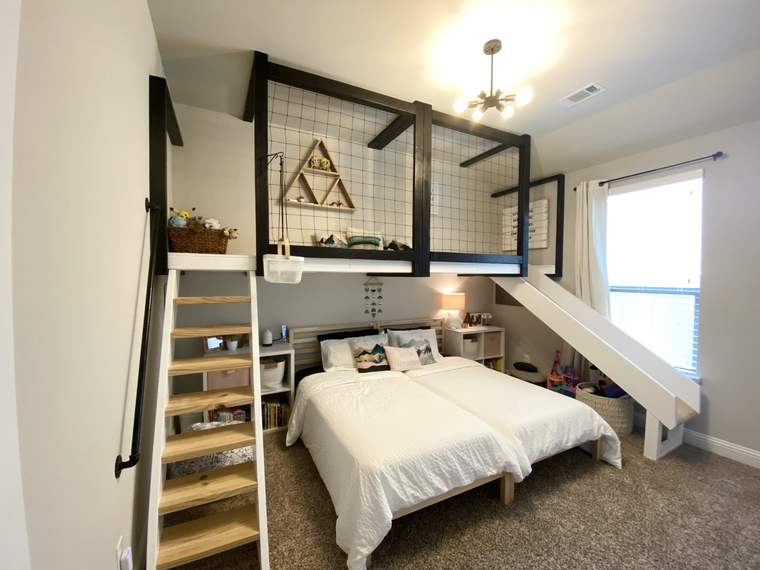 Zelda Inspired Kids Loft Bedroom Project Nursery