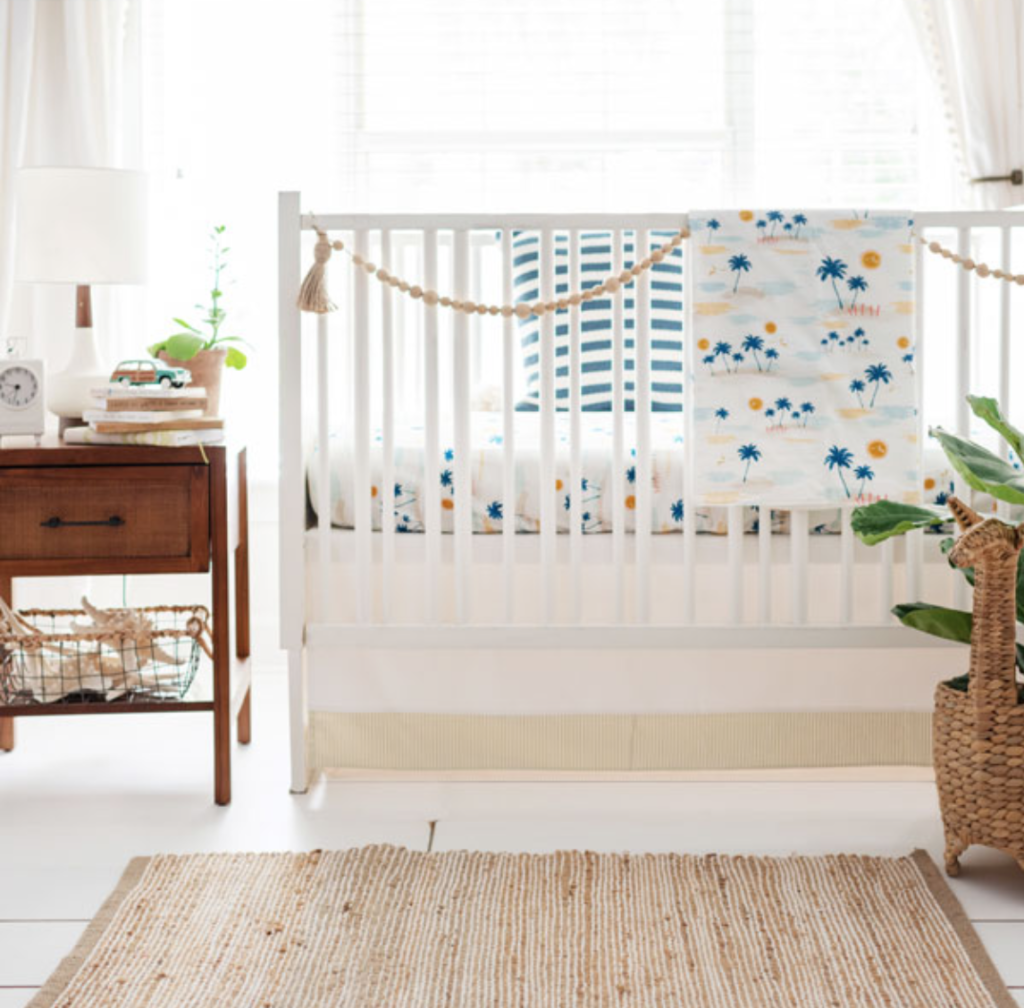 Coastal baby clearance bedding