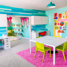 Finding Nemo inspired multi-purpose playroom and homeschool area ...