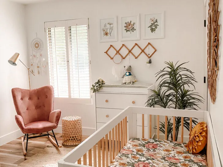 90 Darling Baby Nursery Ideas (Photos)  Wood crib, Beige nursery, Baby  nursery