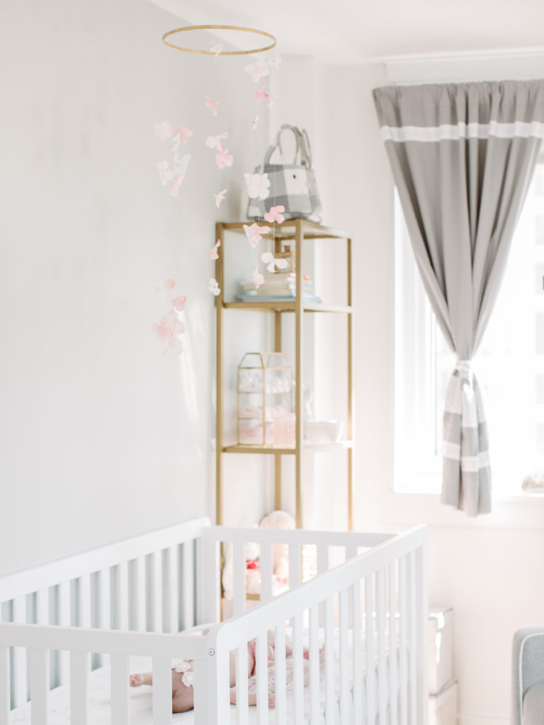 Elegant Baby Girl Nursery in NYC Apartment - Project Nursery