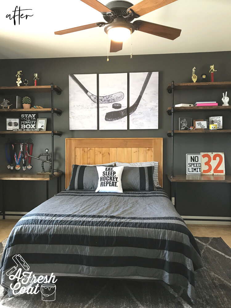 Hockey Themed Bedroom - Project Nursery