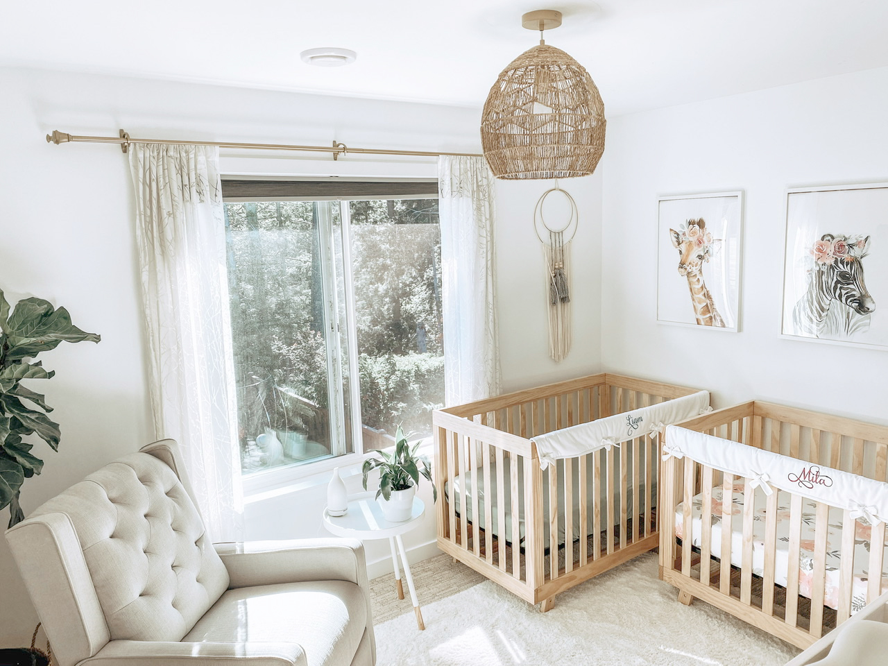 Minimalist Boho Nursery Ideas for Living room