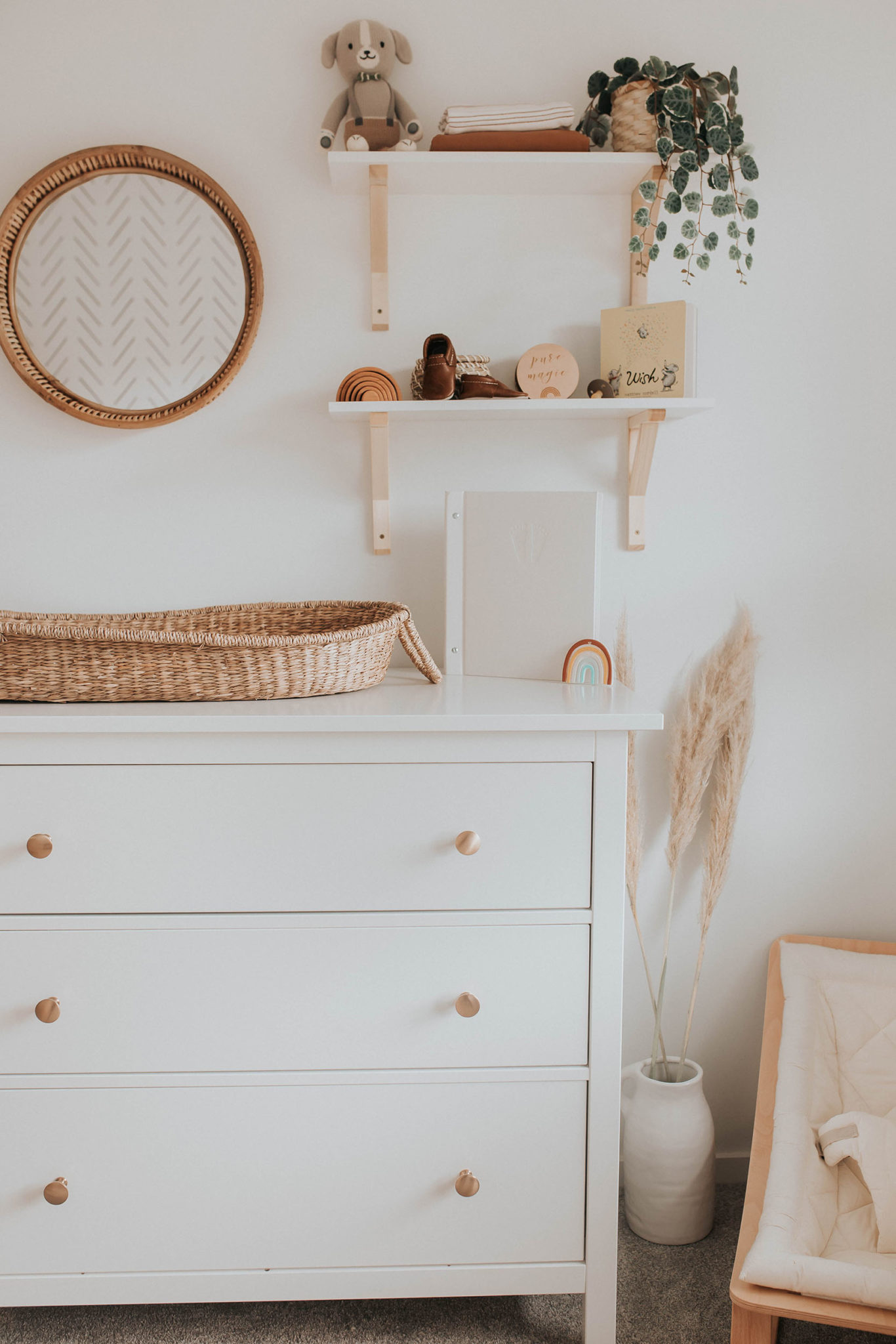 Neutral Rainbow Baby Boho Nursery - Project Nursery