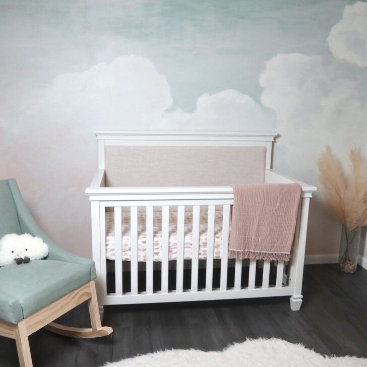 Sky Nursery by Gray House Studio