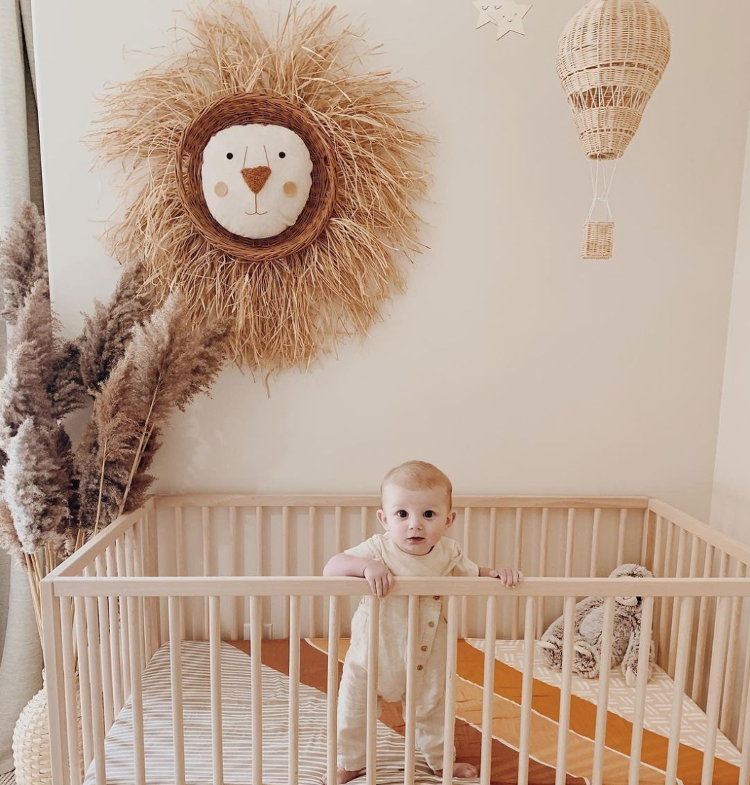 Woven Accents
Nursery by @naomijjager