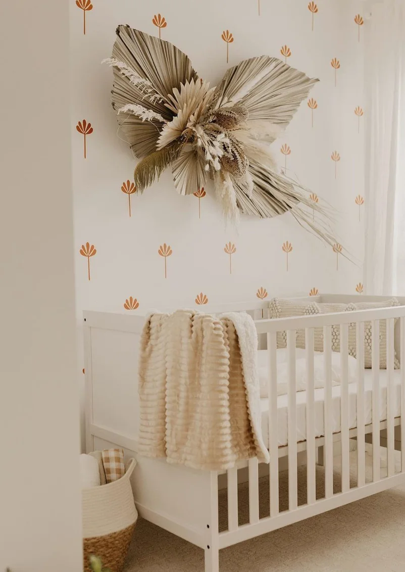 Decals on Repeat - Sago Palms Decals in Nursery by @jessmmclaren