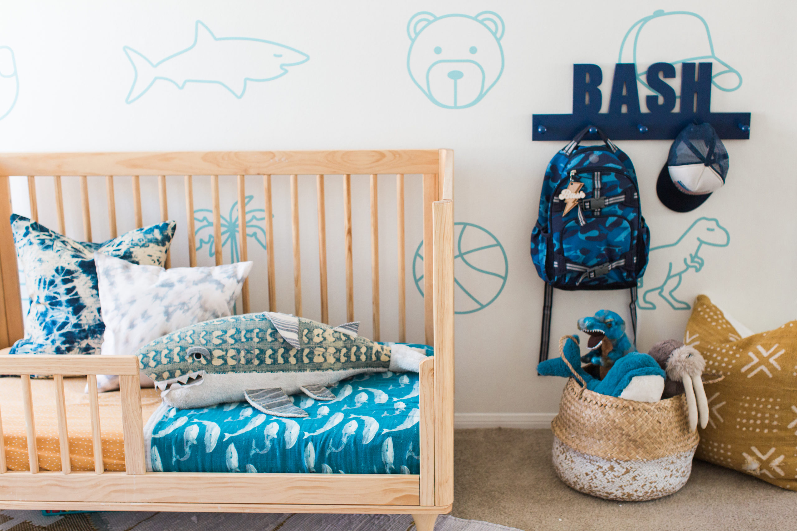 Beach Themed Toddler Room