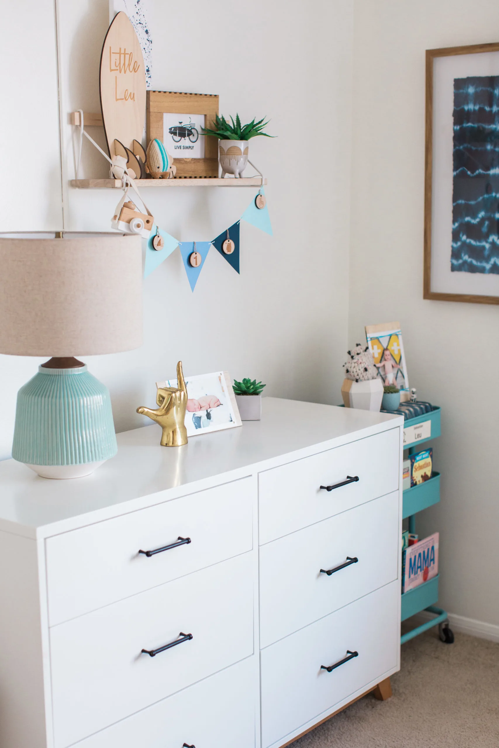 Beach Themed Toddler Room