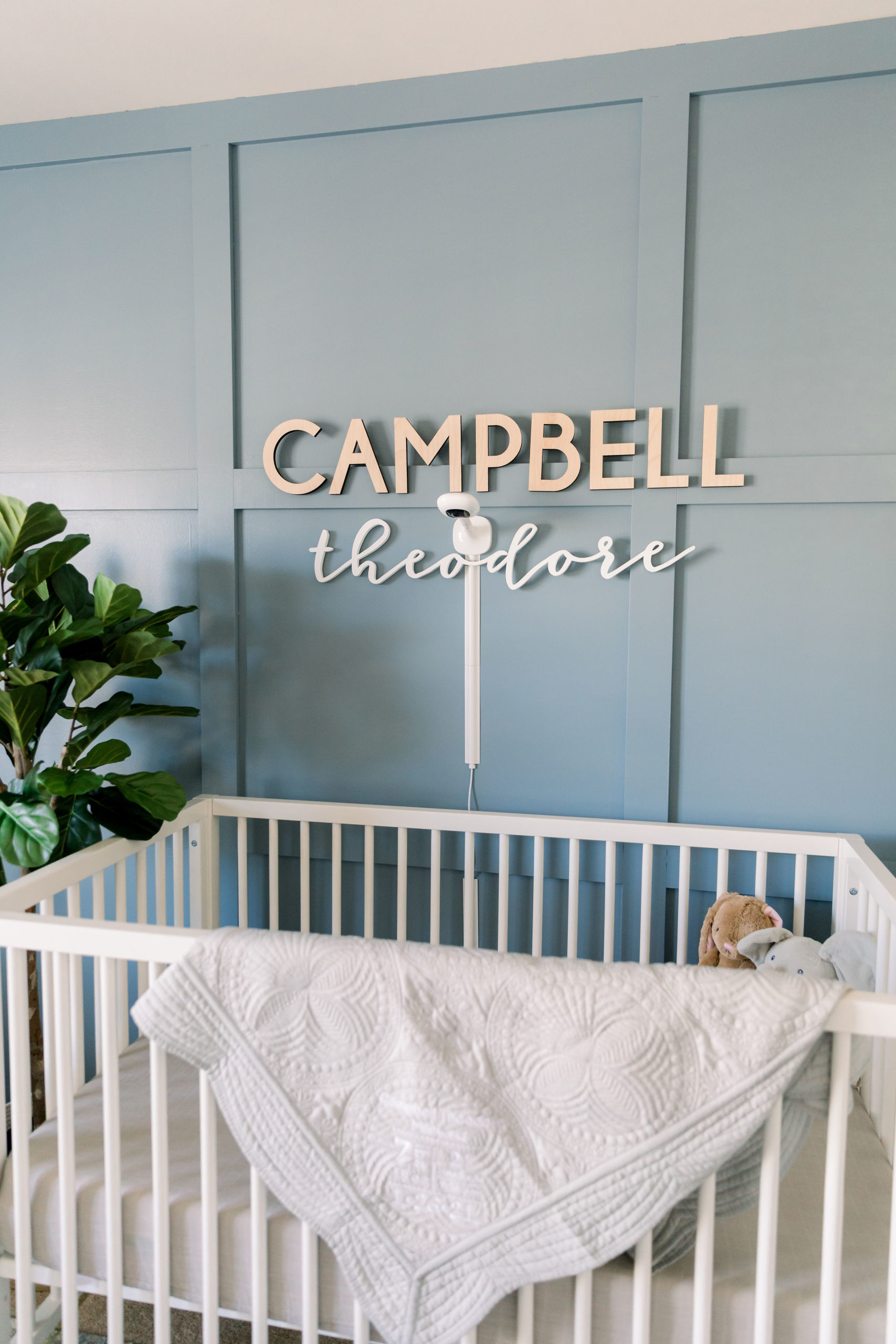 29+ Jaw-Dropping Nursery Accent Walls I'm Swooning Over  Baby boy room  nursery, Nursery accent wall, Girl nursery room