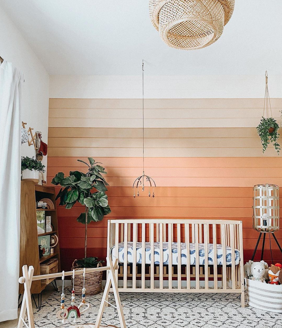 Wood Accent Walls Trend - Nursery by @bayliss.storybook