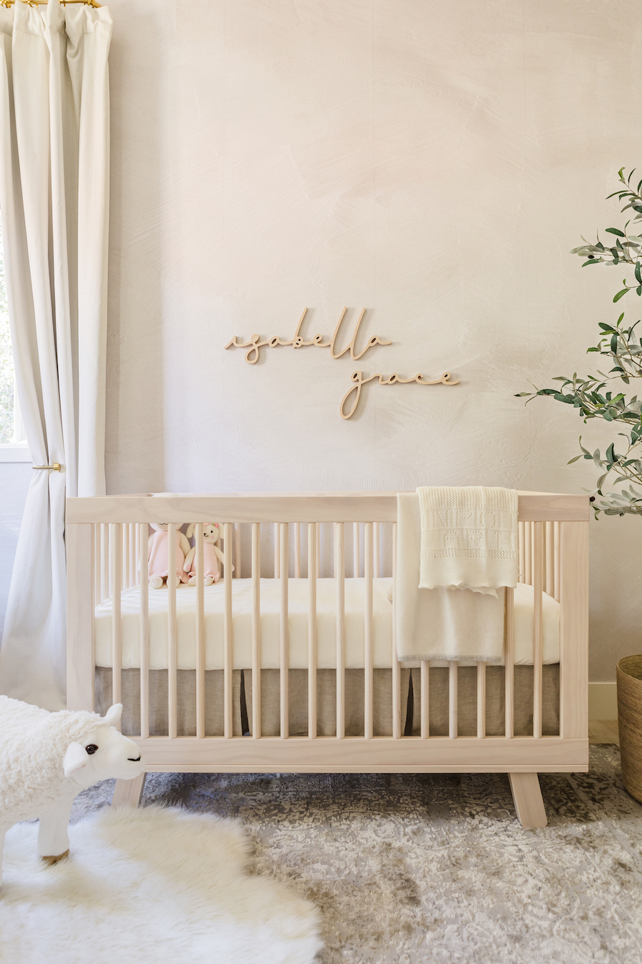 Neutral Nursery Design by Little Crown Interiors