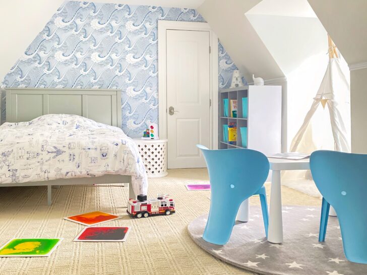 Calming room for a sensory child