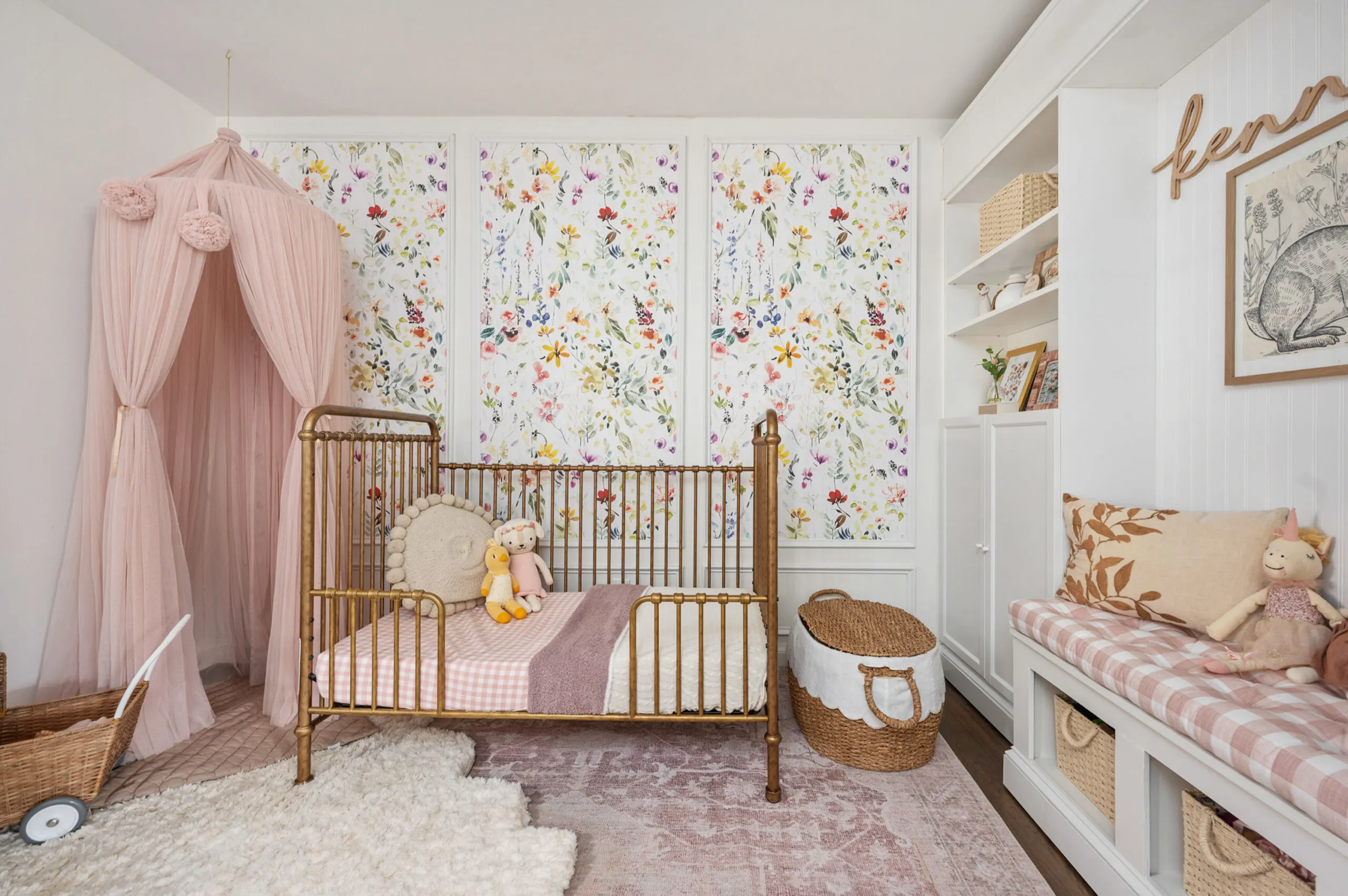 NURSERY ACCENT WALL : IT'S NOT WALLPAPER, IT'S BETTER! – With Love