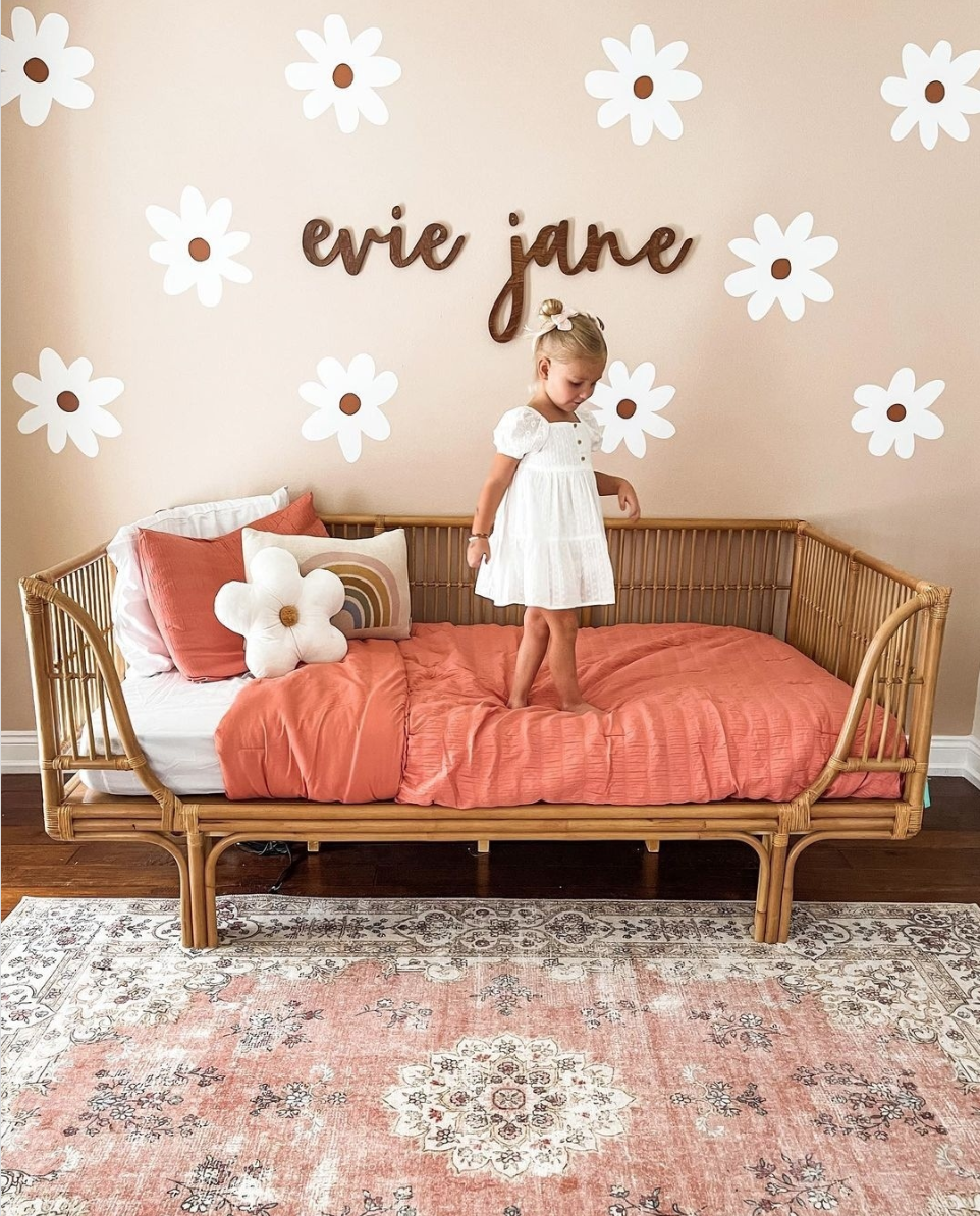 2023 Nursery Trends: Large Daisy Wall Decals