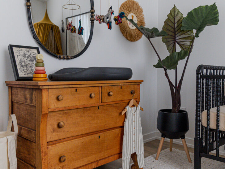 Neutral Nursery with Vintage Charm