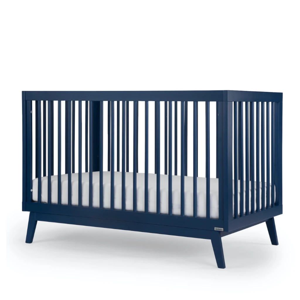 Navy Blue Crib