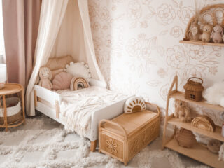 Ava's daisy inspired girls bedroom - Just A Mamma