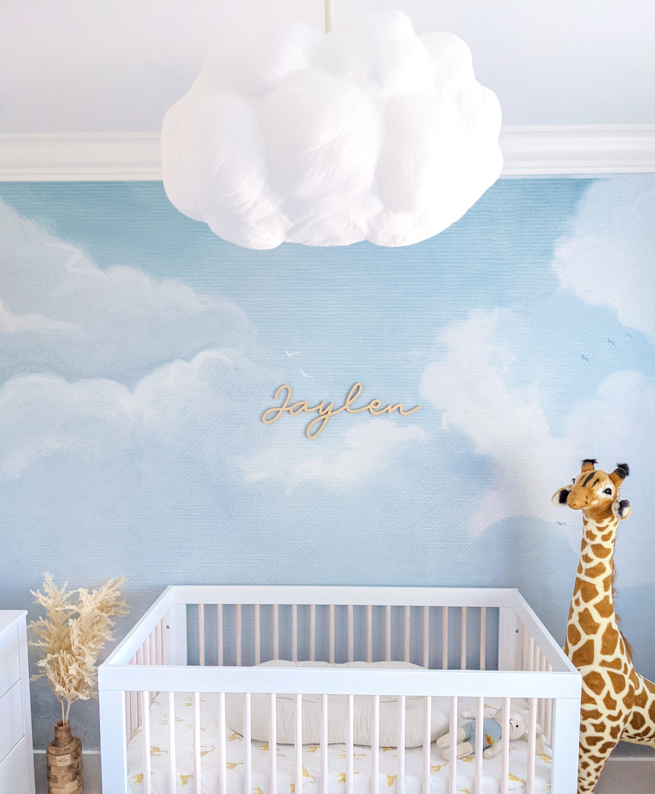 Baby nursery outlet cloud theme