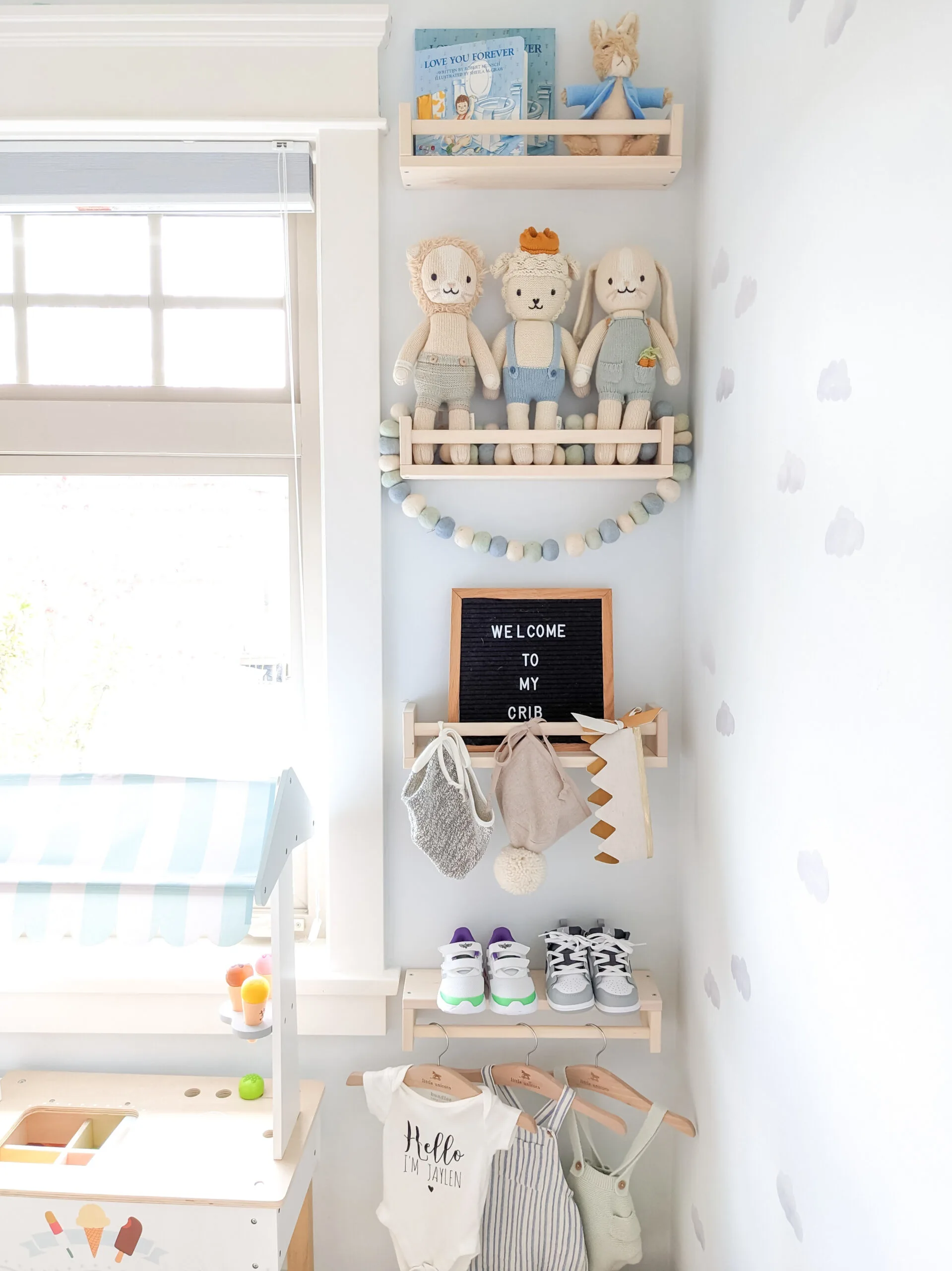 Light + Airy Cloud Nursery Tour - Project Nursery