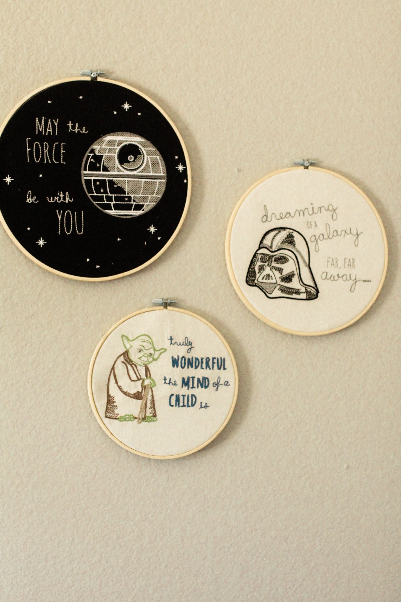 Star Wars Nursery Embroidery