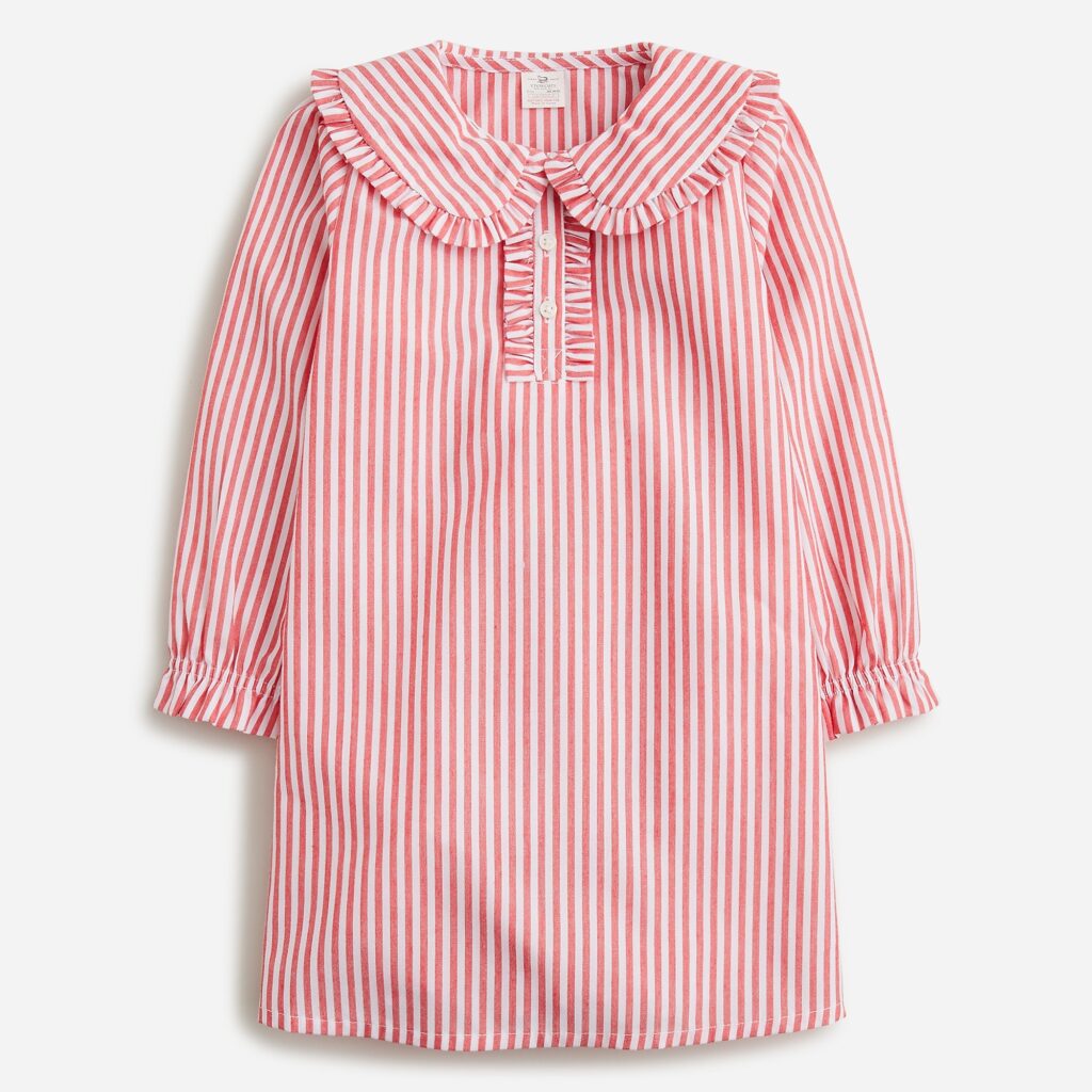 Red Striped Nightgown