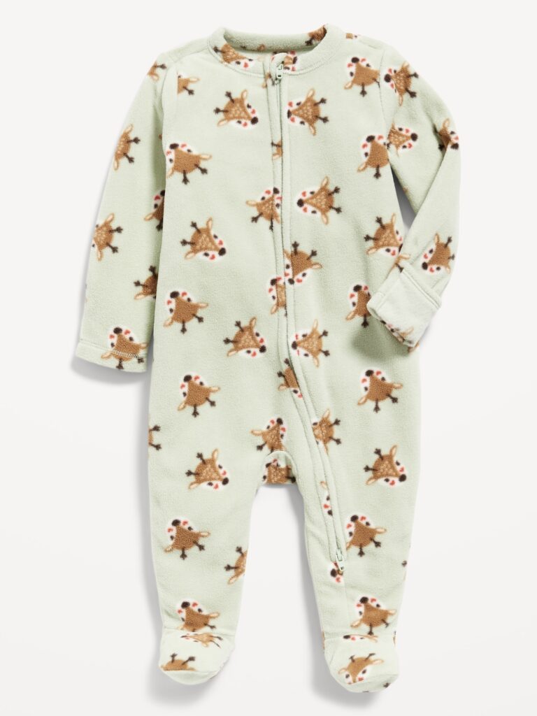 Reindeer Fleece Pajamas