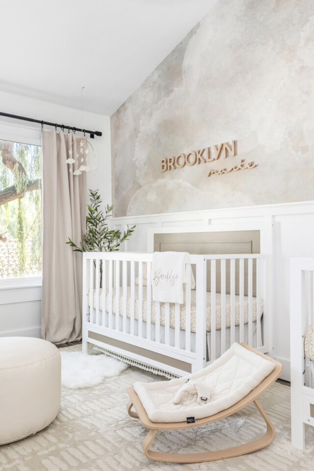 Barbie Blank's Serene Neutral Nursery for Twins - Project Nursery