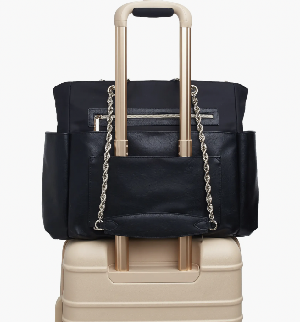 BÉIS 'The Breast Pump Bag' in Black