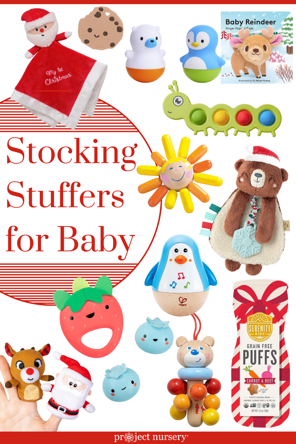 Baby stocking hot sale stuffer ideas