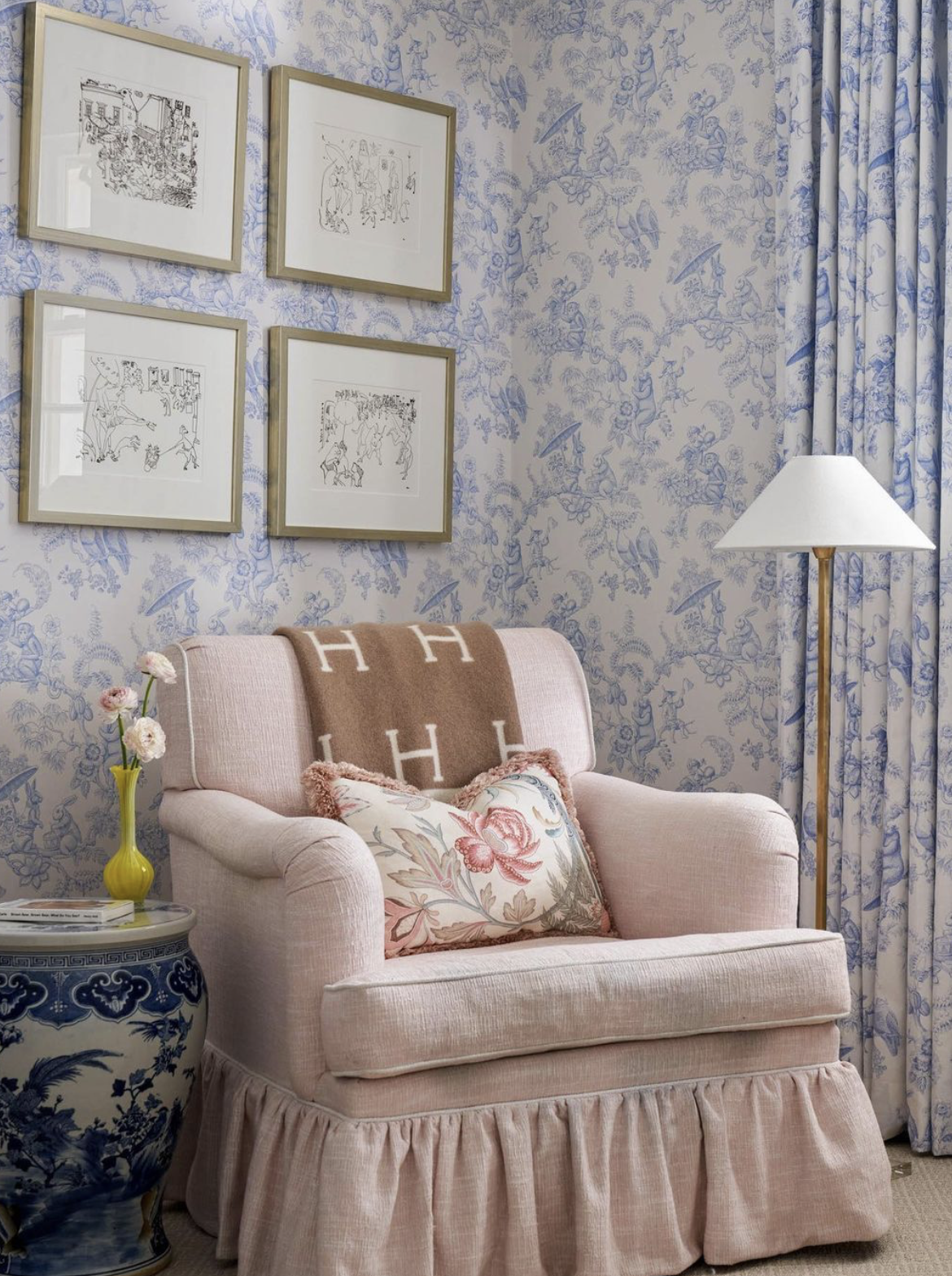 French Inspired Girls Nursery - 2024 Nursery Trends