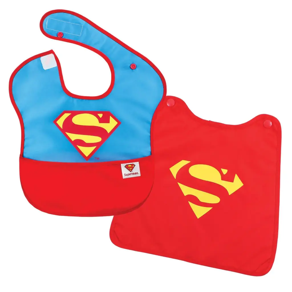 Superman Bib Set