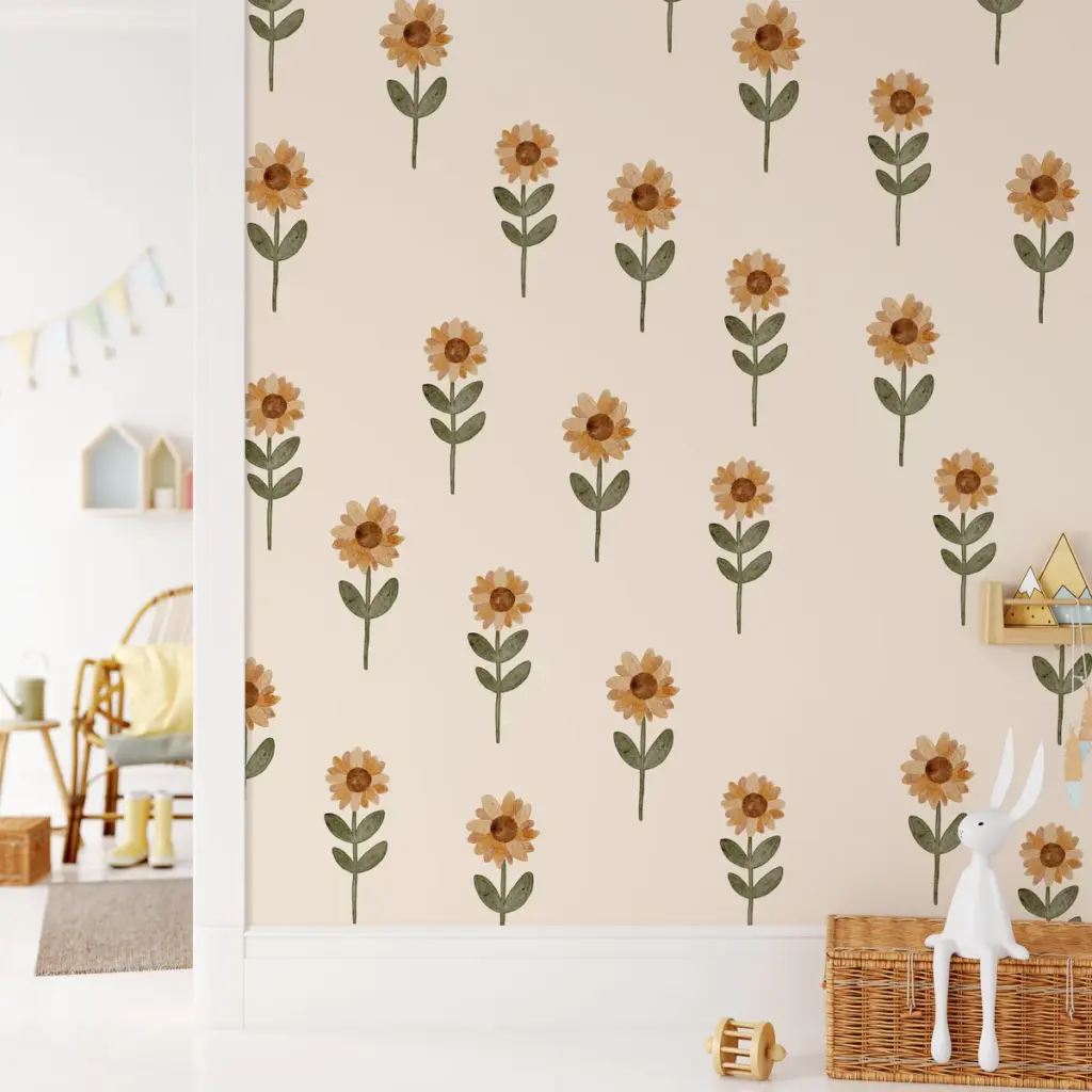 Sunflower Wall Decals