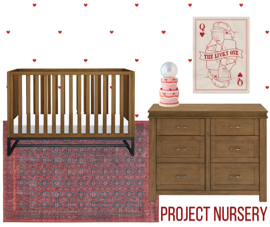 Taylor Swift's Red Inspired Nursery