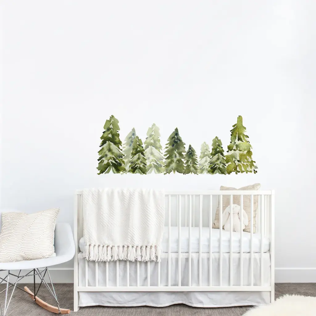 Pine Tree Wall Decal