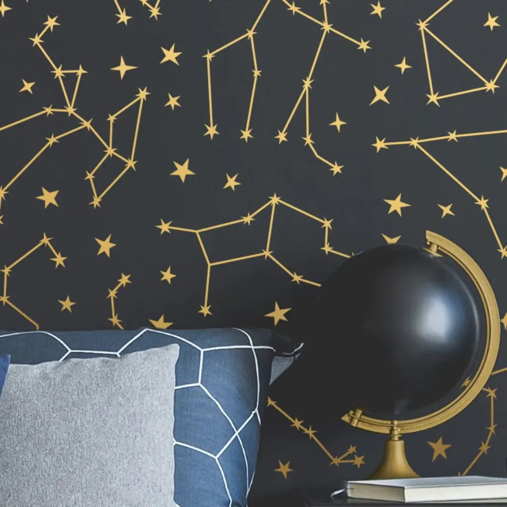 Gold Constellation Decals