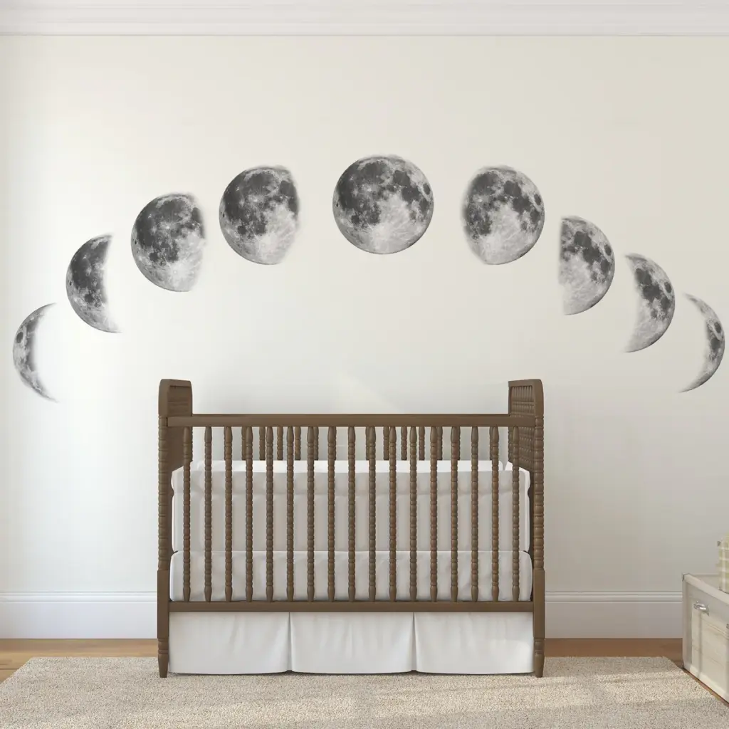 Lunar Phases Decals