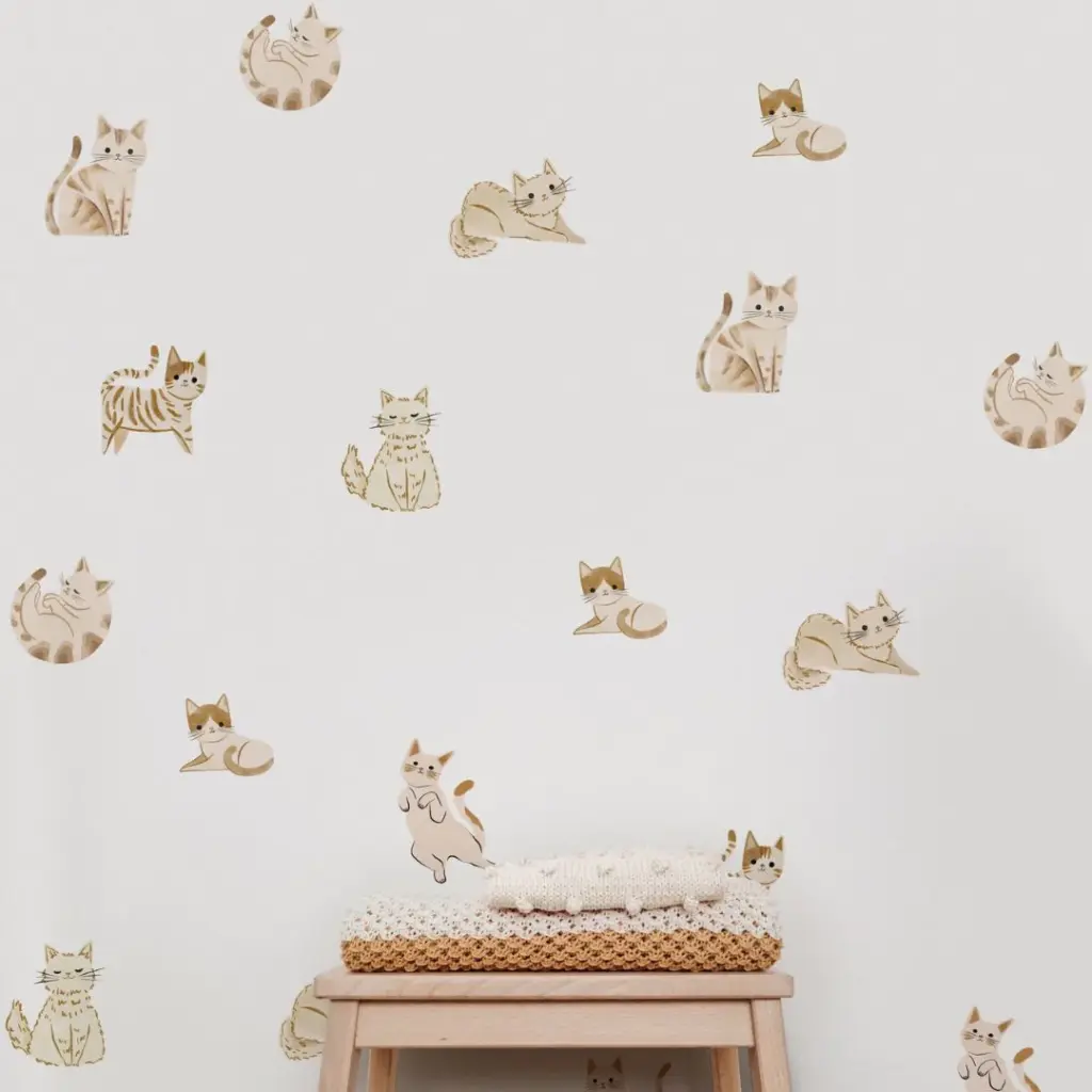 Kitten Wall Decals