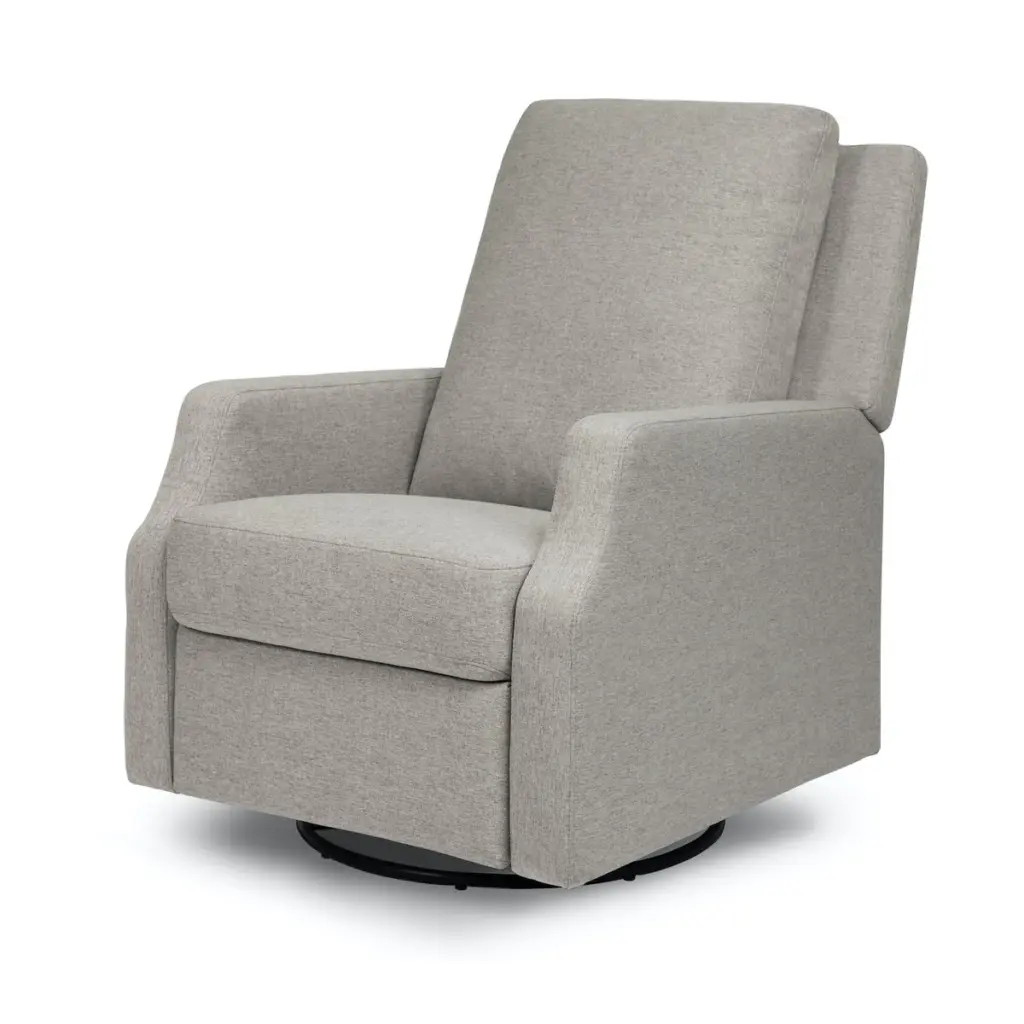 Grey Crewe Recliner + Swivel Glider